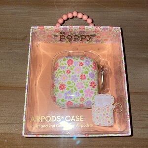 Poppy Floral airpods case